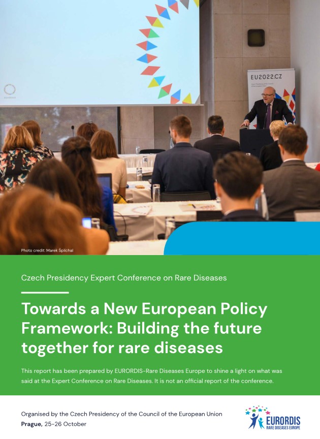 Mezinárodní konference „Towards a new European policy framework: building a future for rare diseases“